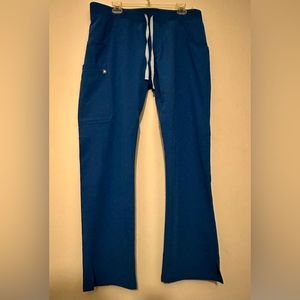 Royal blue large scrub bottoms